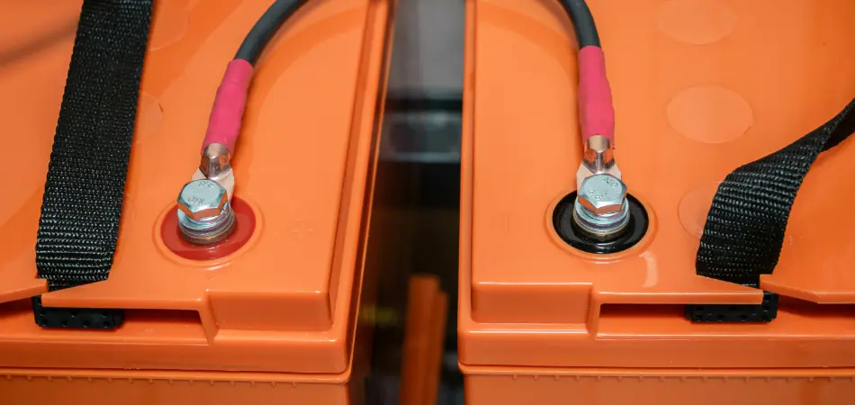 Batteries connected in a series