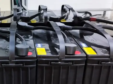 Multiple batteries connected for power backup