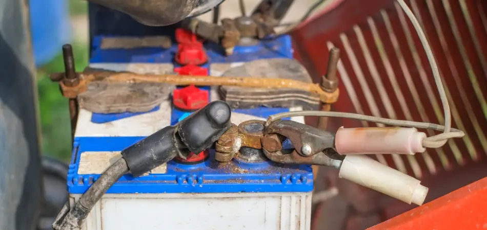 Jumping an old battery